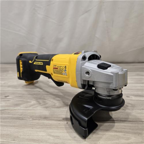 AS-IS DeWalt 20V MAX Cordless 4-1/2 in. Angle Grinder with Brake (Tool-Only)