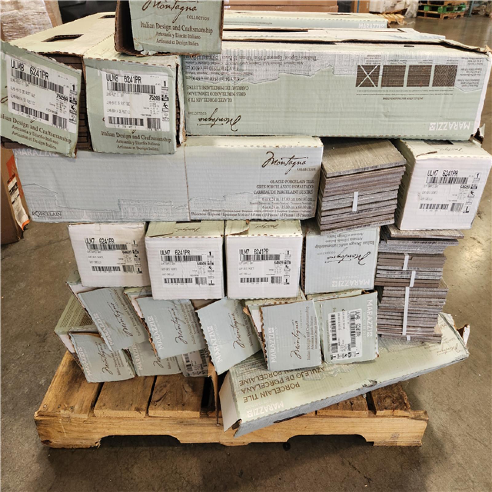 Phoenix AS-IS Mixed Marazzi Montagna  6 in. x 24 in. Porcelain Floor and Wall Tile (450 sq. ft./31 case)