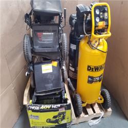 CALIFORNIA AS-IS OUTDOOR POWER EQUIPMENT