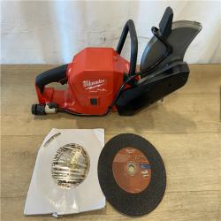 AS-IS Milwaukee FUEL ONE-KEY 18V Lithium-Ion Brushless Cordless 9 in. Cut Off Saw (Tool-Only)