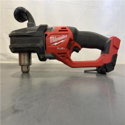 AS-IS - Milwaukee M18 FUEL 18V Brushless Cordless 1/2 in. Hole Hawg Right Angle Drill