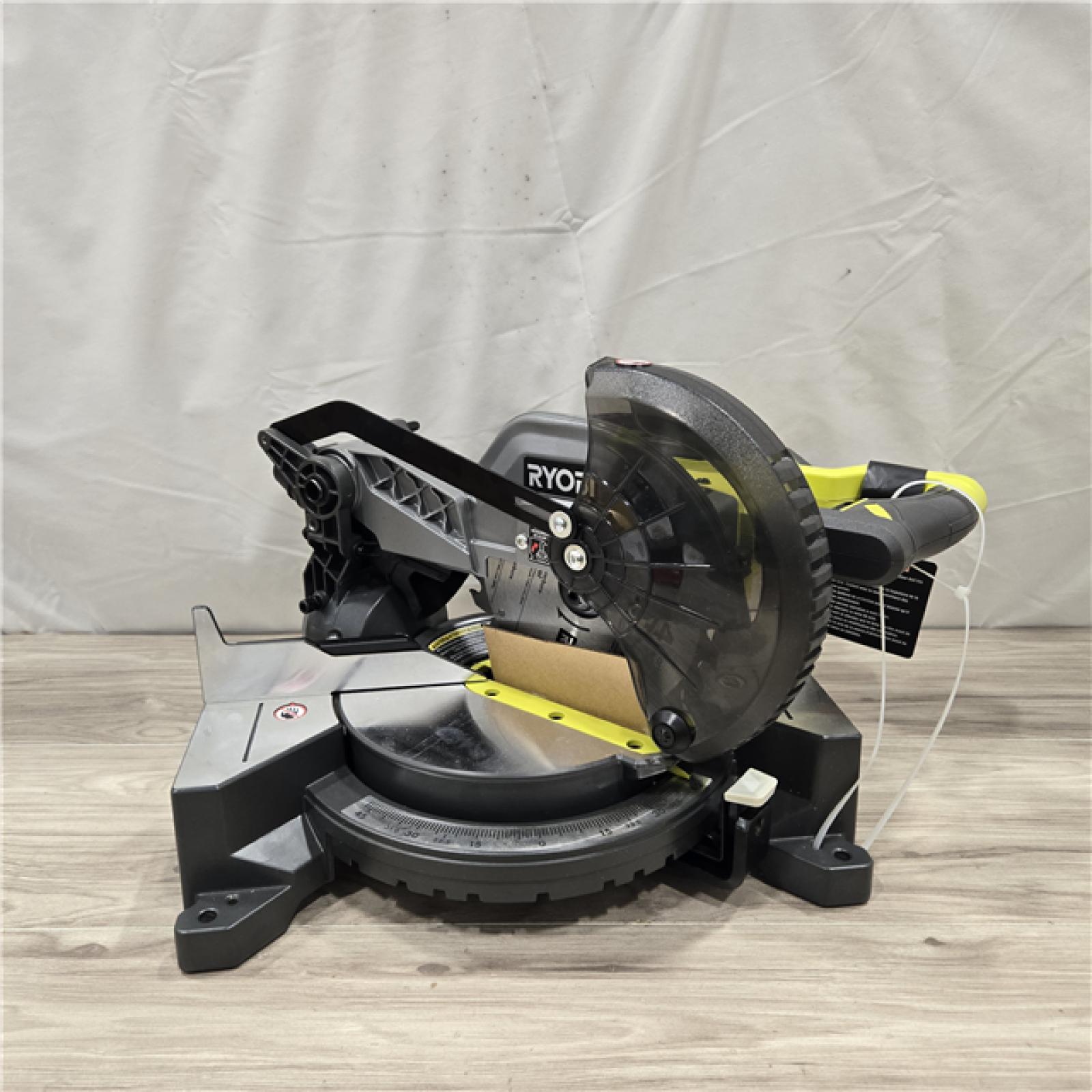 AS-IS RYOBI 18-Volt ONE+ Cordless 7-1/4 in. Compound Miter Saw (Tool Only)