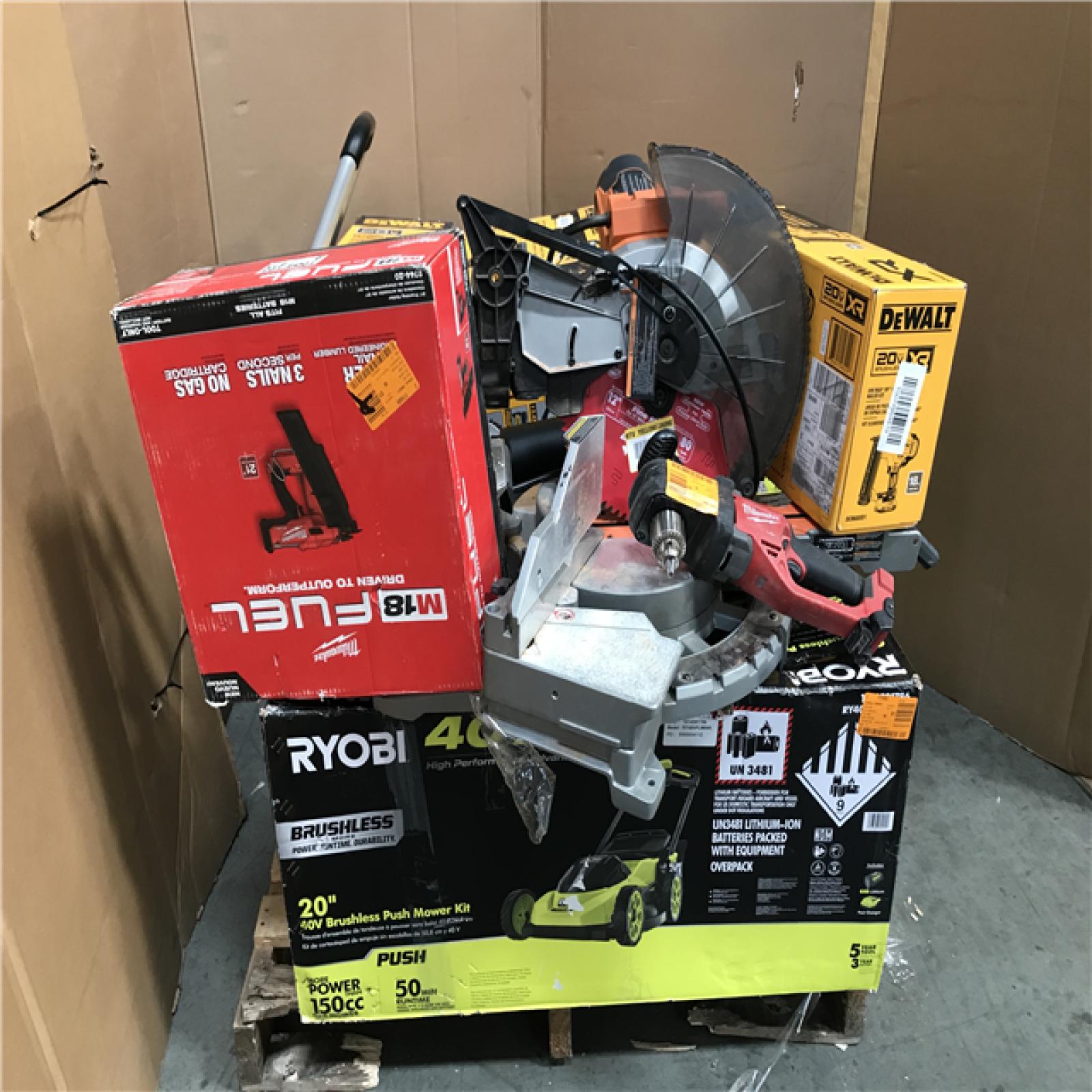 CALIFORNIA AS-IS TOOL PALLET