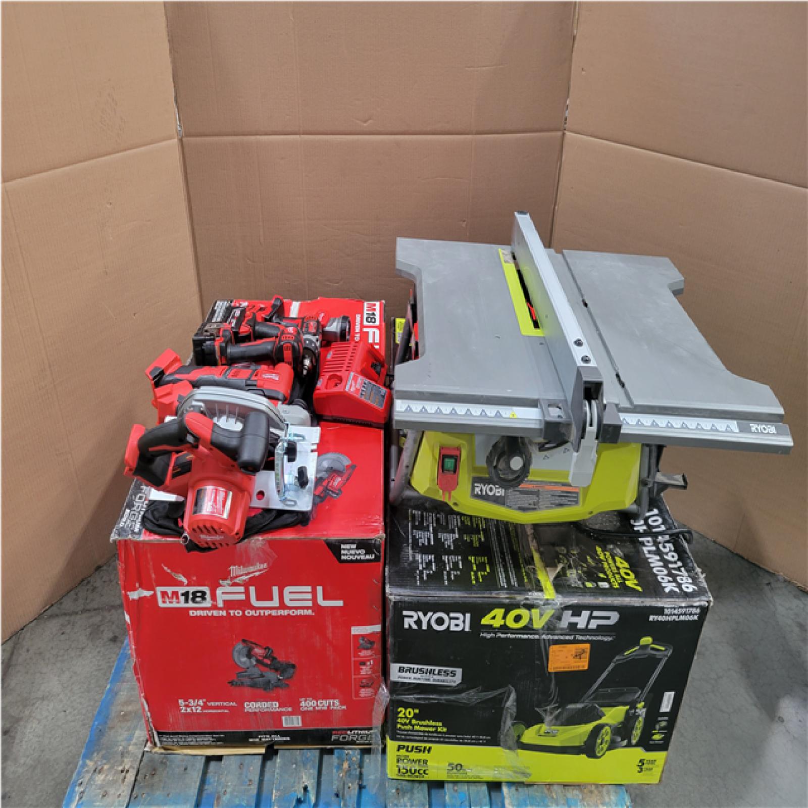 CALIFORNIA AS-IS TOOL PALLET