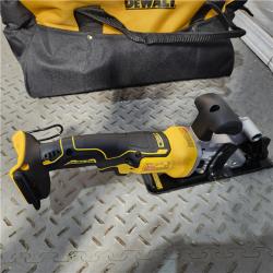 HOUSTON Location-AS-IS-DeWalt 20V MAX ATOMIC with POWERSTACK 4-1/2 in. Cordless Brushless Circular Saw Kit (Battery & Charger APPEARS IN NEW! Condition