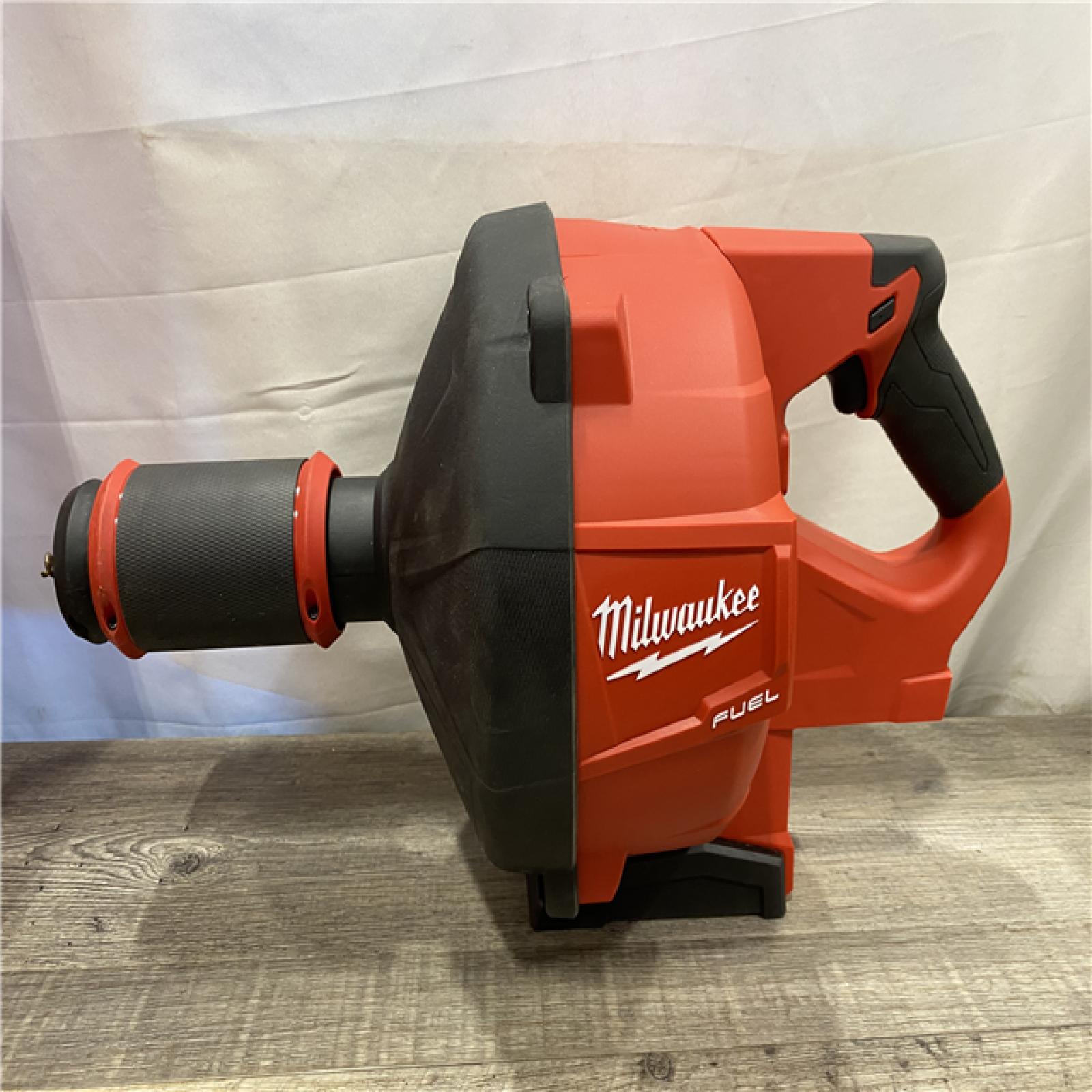 AS-IS Milwaukee FUEL 18-Volt Lithium-Iron Cordless Plumbing Drain Snake Auger Kit