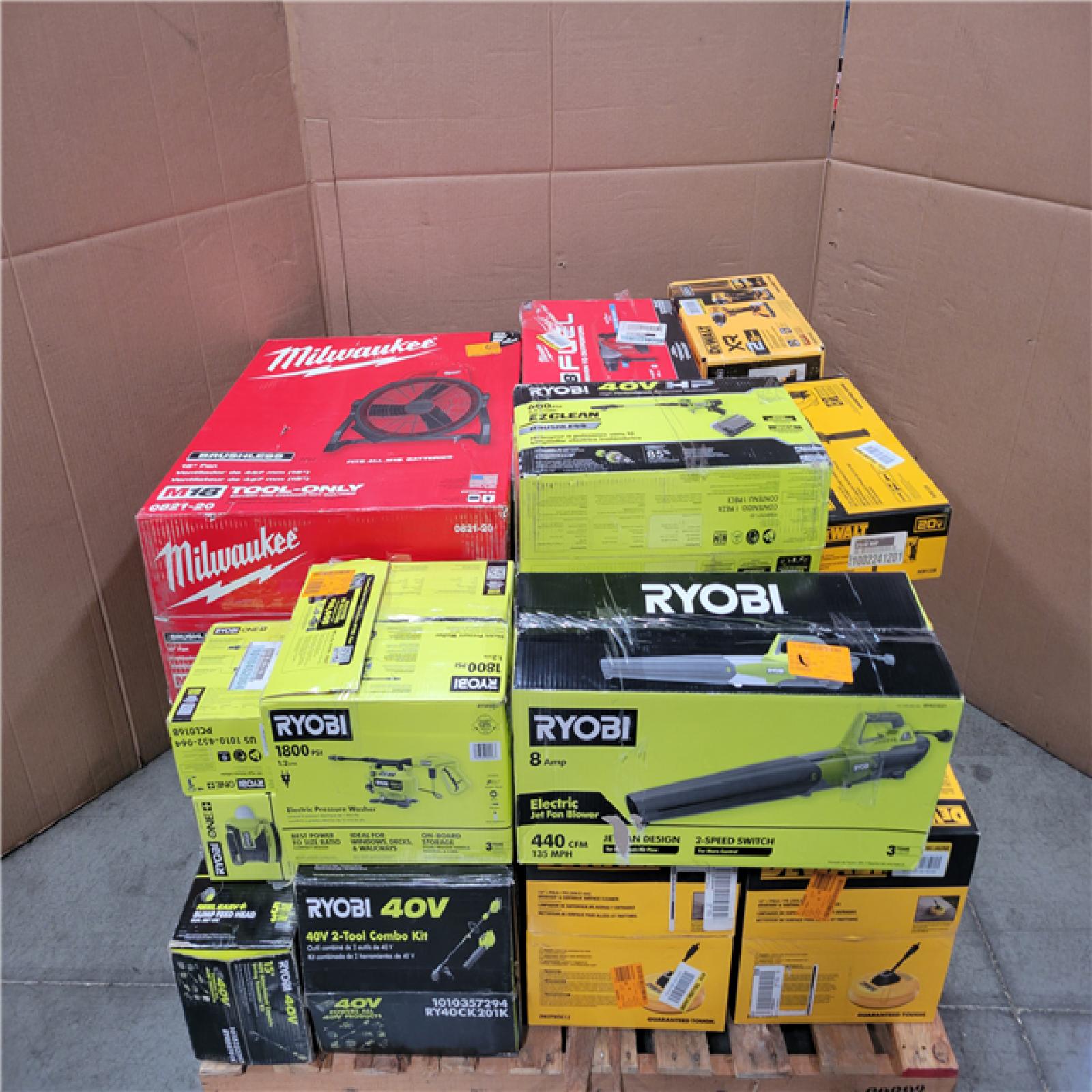 CALIFORNIA AS-IS TOOL PALLET