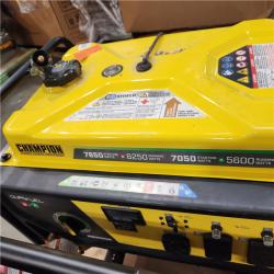 Dallas Location - As-Is Champion 201463 7850W Dual Fuel Generator