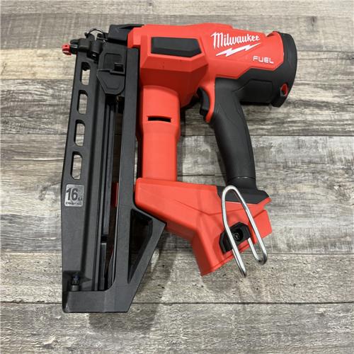 AS-IS Milwaukee FUEL 18-Volt Lithium-Ion Brushless Cordless Gen ll 16-Gauge Straight Finish Nailer (Tool Only)