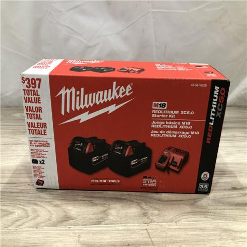 NEW! - Milwaukee 18-Volt Lithium-Ion XC Starter Kit