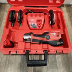 AS-IS- M12 12-Volt Lithium-Ion Force Logic Cordless Press Tool Kit (3 Jaws Included) with Two 1.5 Ah Battery and Hard Case