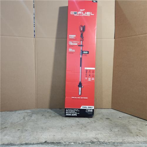 Houston location- AS-IS Milwaukee M18 FUEL 10 Pole Saw with QUIK-LOK