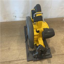 AS-IS DEWALT FLEXVOLT 60V MAX Cordless Brushless 7-1/4 in. Wormdrive Style Circular Saw (Tool Only)