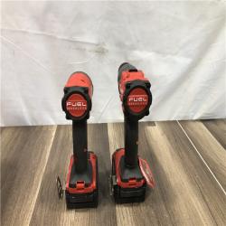 AS-IS Milwaukee FUEL 18V Lithium-Ion Brushless Cordless Hammer Drill and Impact Driver Combo Kit