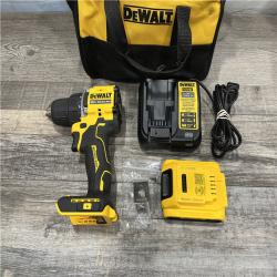 AS-IS DEWALT Atomic 20V Lithium-Ion Cordless Compact 1/2 in. Drill/Driver Kit