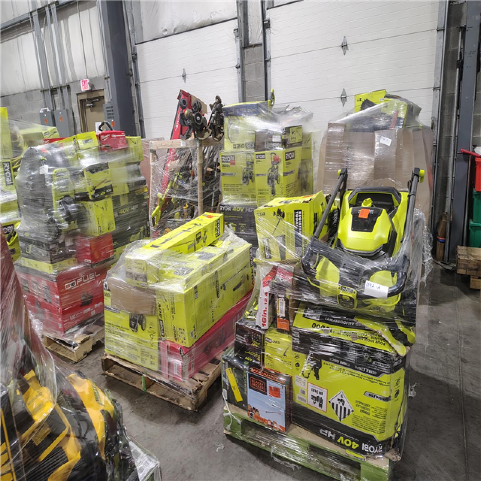 Pittston Location As-Is Power Tools Partial Truckload (11 Pallets) 1192-A