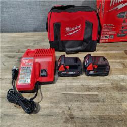 HOUSTON LOCATION - AS-IS Milwaukee 18V Cordless Brushed 2-Tool Drill/Driver and Impact Driver Kit