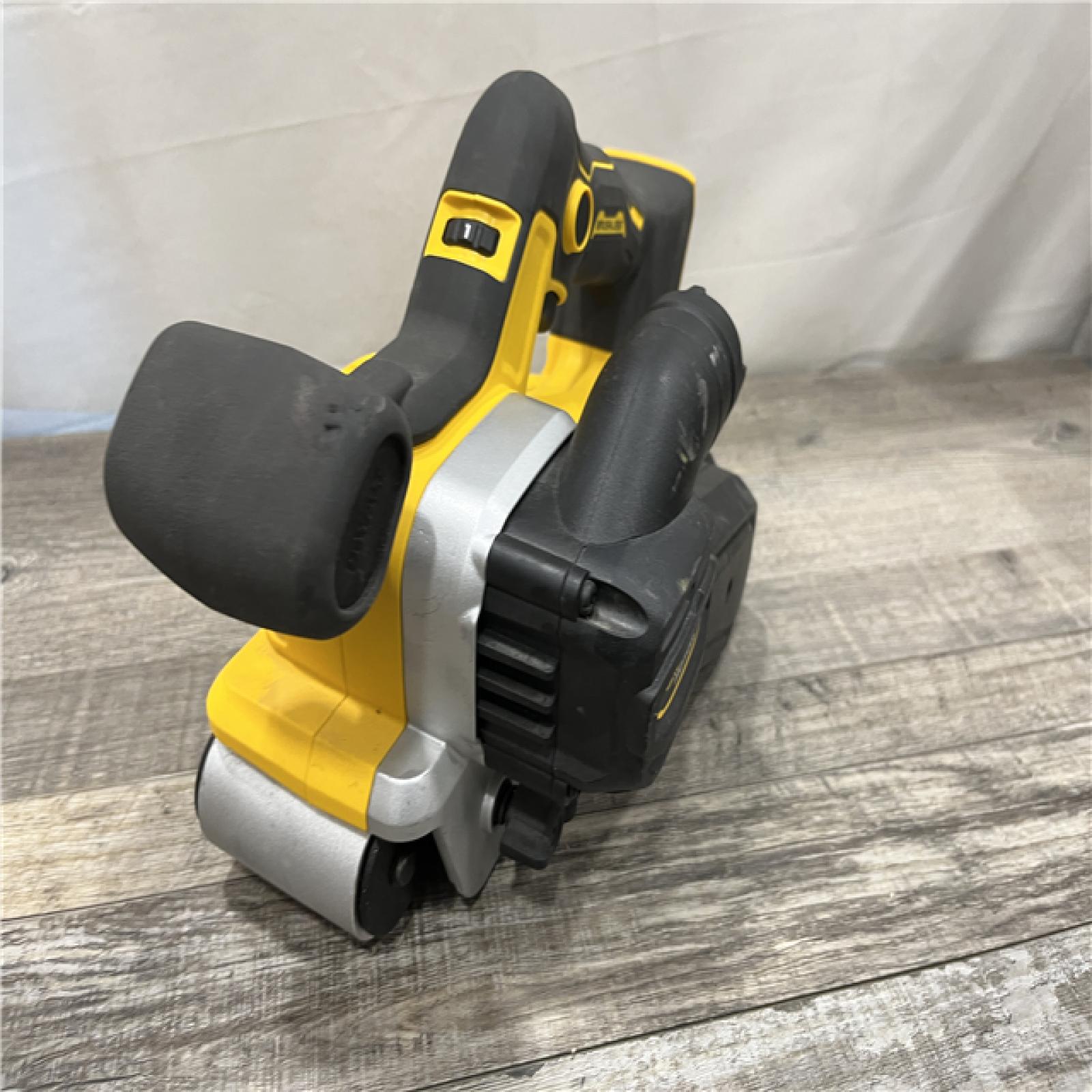 AS-IS DEWALT 20V MAX* XR Brushless Cordless Belt Sander (Tool-Only)
