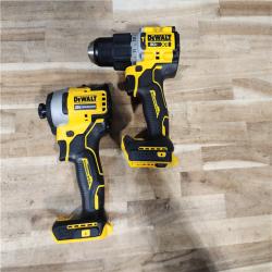 HOUSTON LOCATION - AS-IS DEWALT 2 TOOL COMBO KIT W/ (2) BATTERY & CHARGER