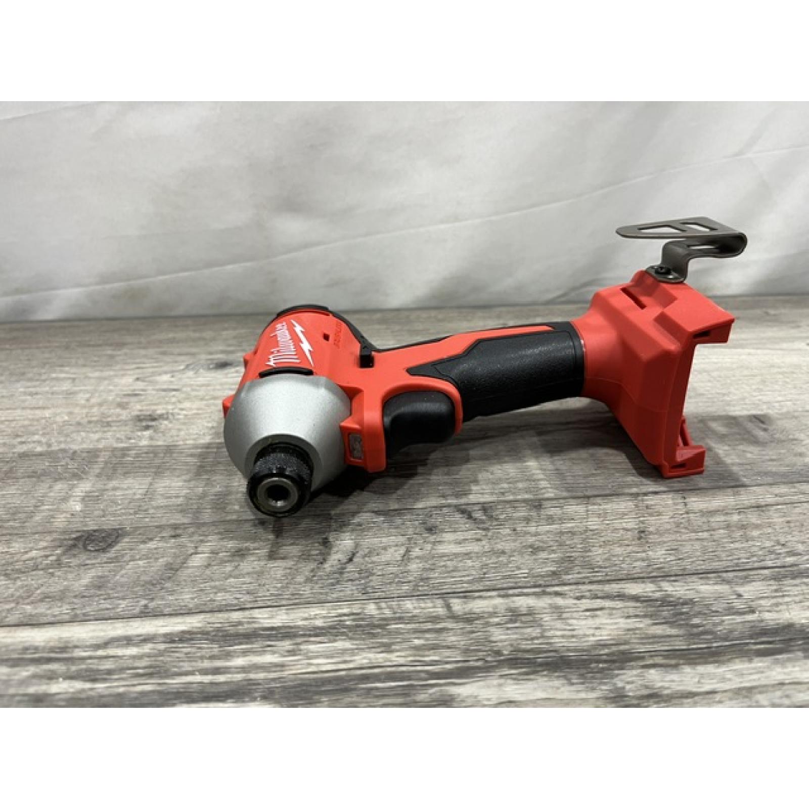 AS-IS Milwaukee 18V Lithium-Ion Brushless Cordless Compact Drill/Impact Combo Kit