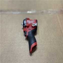 AS-IS Milwaukee FUEL 12V Cordless Stubby 3/8 in. Impact Wrench (Tool-Only)