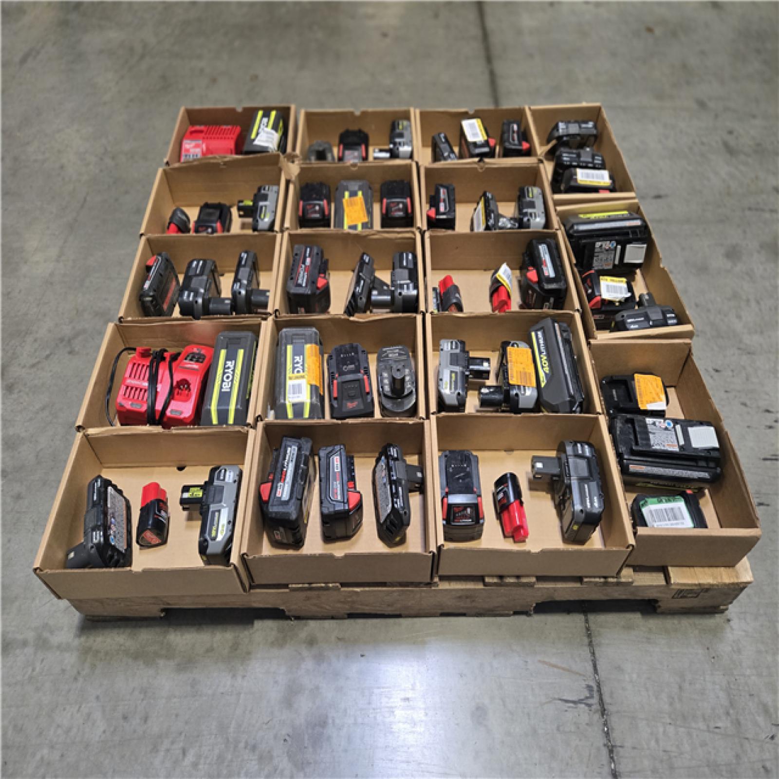 DALLAS LOCATION- AS-IS BATTERY PALLET