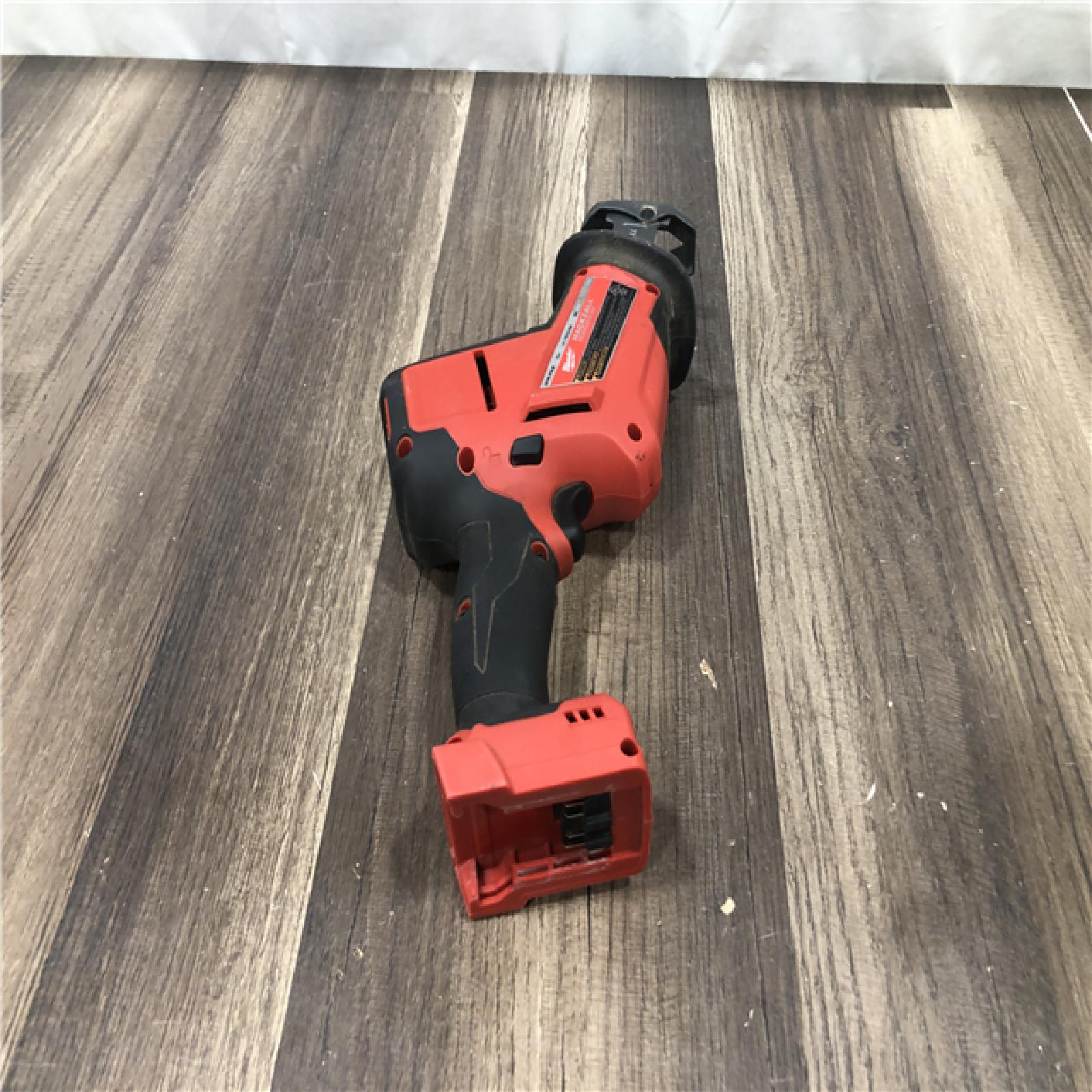 AS-IS Milwaukee  FUEL 18V Lithium-Ion Brushless Cordless HACKZALL Reciprocating Saw (Tool-Only)