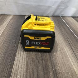 AS-IS DEWALT 20V/60V MAX FLEXVOLT Lithium-Ion 9.0Ah Battery and Charger Starter Kit