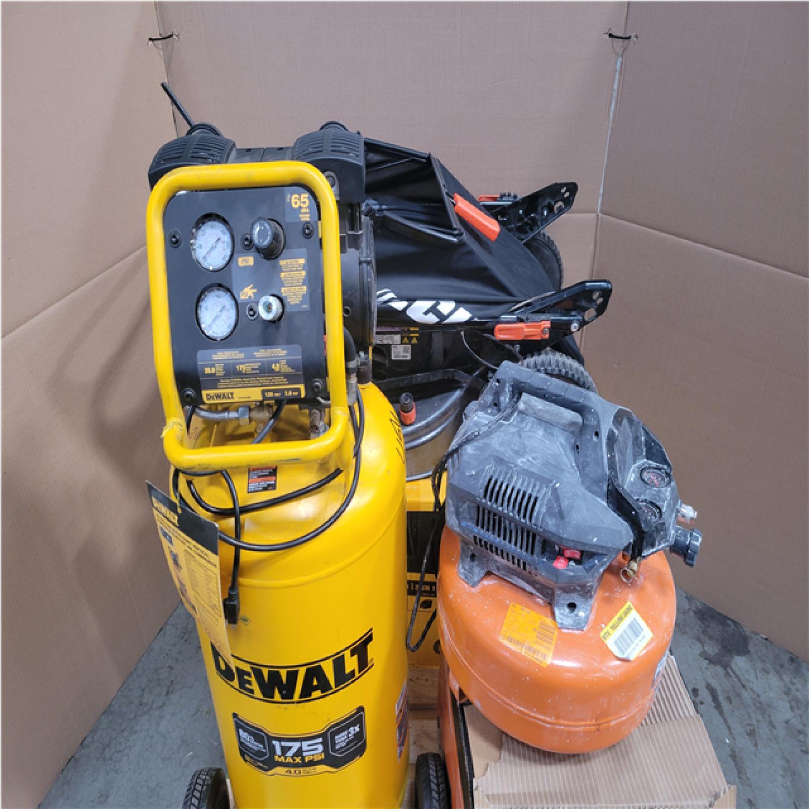 CALIFORNIA AS-IS OUTDOOR POWER EQUIPMENT