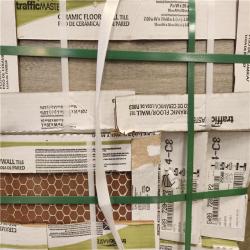 Phoenix TrafficMaster Glenwood Fog 7 in. x 20 in. Ceramic Floor and Wall Tile (261 sq. ft. /24 case)