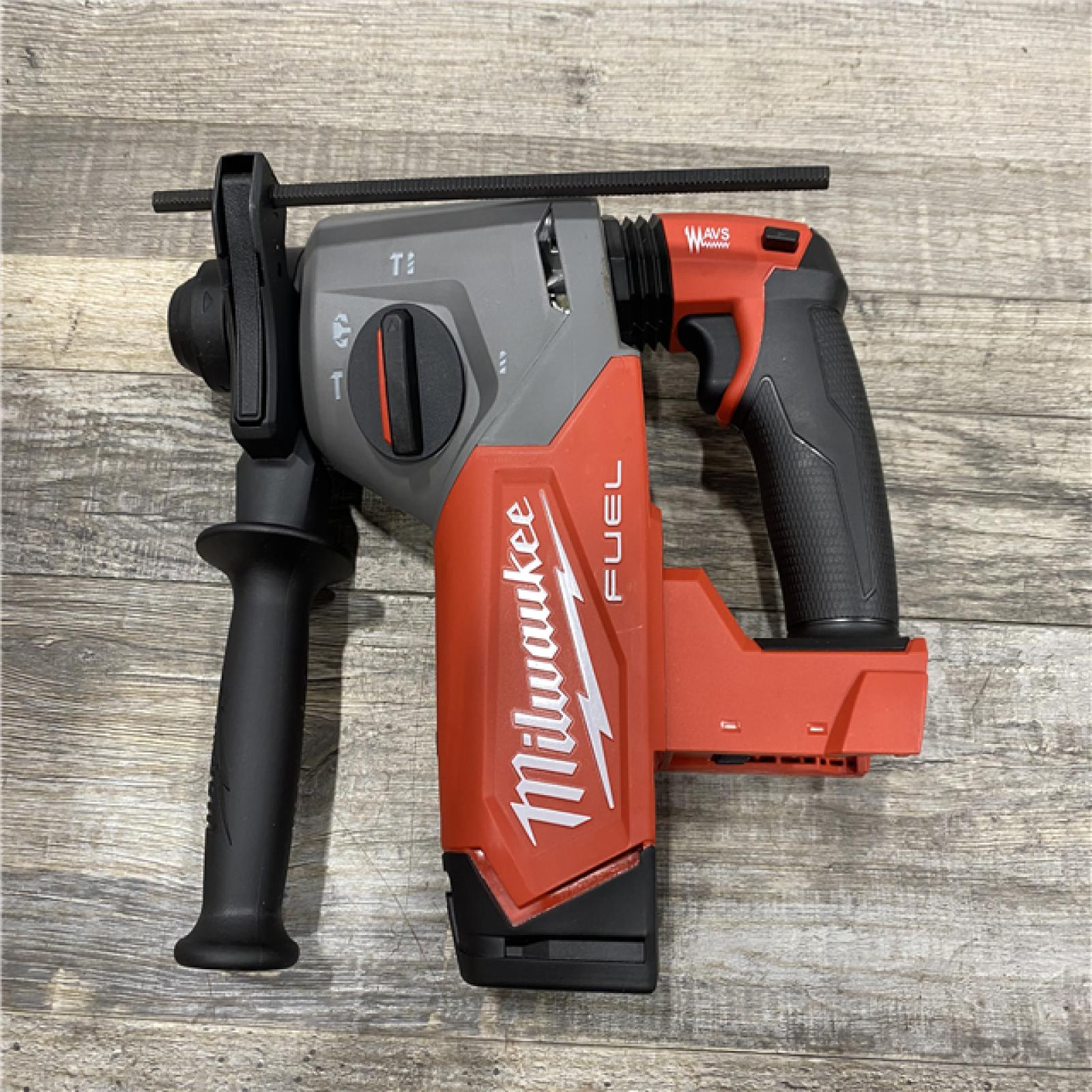 AS-IS Milwaukee FUEL 18V Lithium-Ion Brushless Cordless 1 in. SDS-Plus Rotary Hammer (Tool-Only)