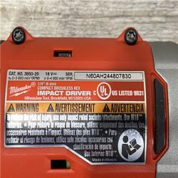 AS-IS Milwaukee 18V Lithium-Ion Brushless Cordless Compact Drill/Impact Combo Kit