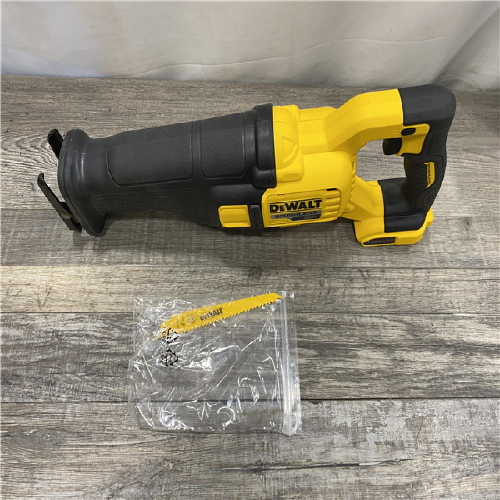 AS-IS DEWALT FLEXVOLT 60V MAX Cordless Brushless Reciprocating Saw (Tool Only)
