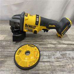 AS-IS DEWALT 60V MAX Cordless Brushless 4.5 in. to 6 in. Small Angle Grinder with Kickback Brake (Tool Only)