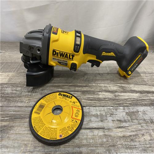 AS-IS DEWALT 60V MAX Cordless Brushless 4.5 in. to 6 in. Small Angle Grinder with Kickback Brake (Tool Only)