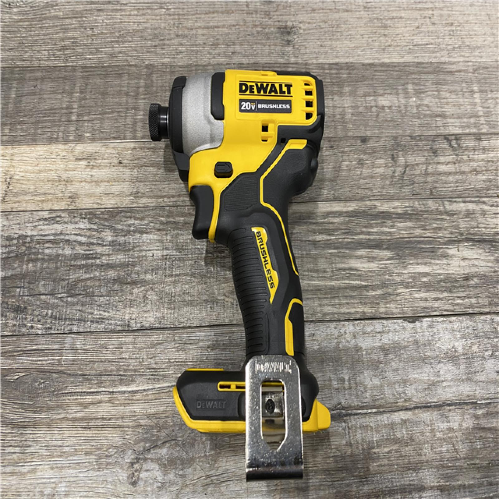 AS-IS DEWALT Atomic 20V Max Lithium-Ion Brushless Cordless Compact 1/4 in. Impact Driver Kit
