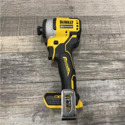 AS-IS DEWALT Atomic 20V Max Lithium-Ion Brushless Cordless Compact 1/4 in. Impact Driver Kit