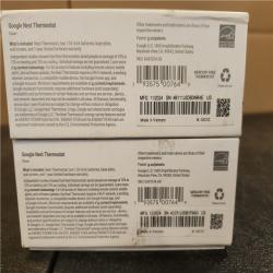 Phoenix Google Nest Thermostat - Smart Programmable Wi-Fi Thermostat (2-Pack)