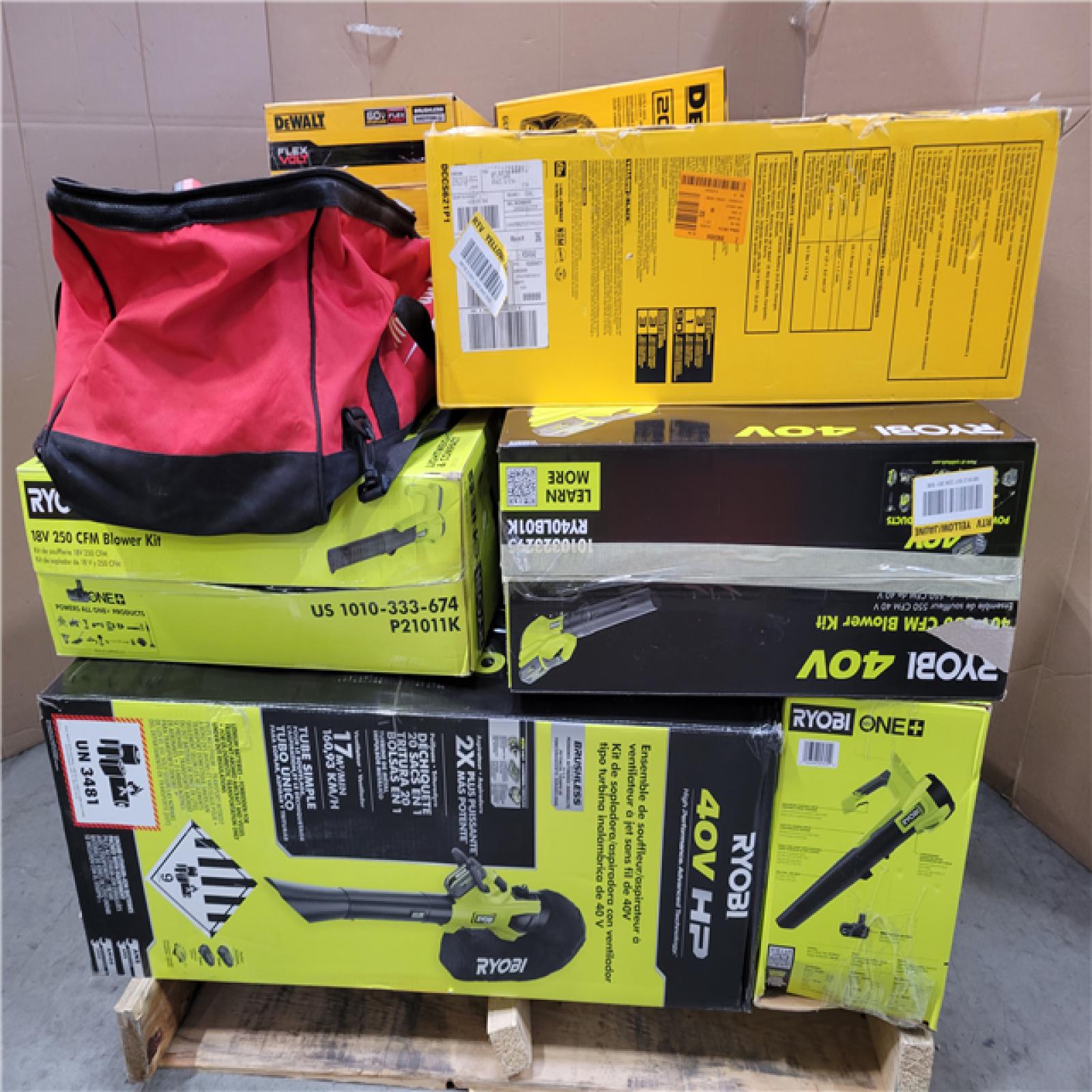 CALIFORNIA AS-IS TOOL PALLET