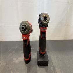 AS-IS - Milwaukee M12 FUEL 12-Volt Lithium-Ion Brushless Cordless Hammer Drill and Impact Driver Combo Kit