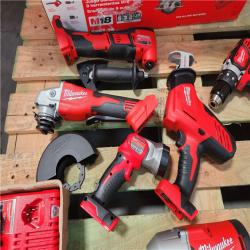California NEW Milwaukee M18 9-Tool Combo Kit, includes (2) Batteries & Charger