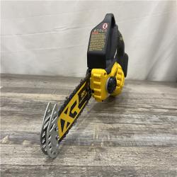 AS-IS DEWALT 20V MAX 8 in. Brushless Cordless Battery Powered Pruning Chainsaw (Tool Only)