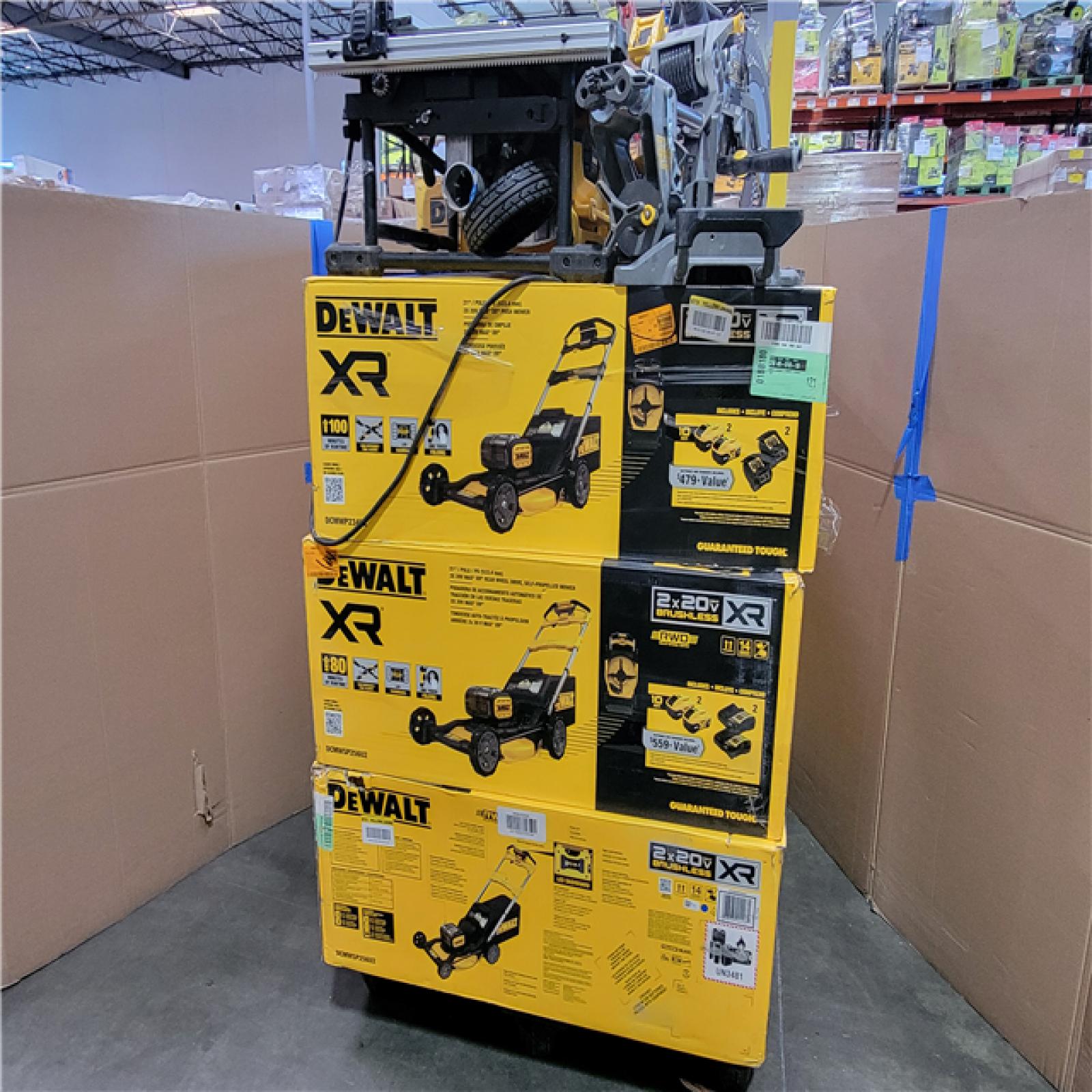 CALIFORNIA AS-IS TOOL PALLET