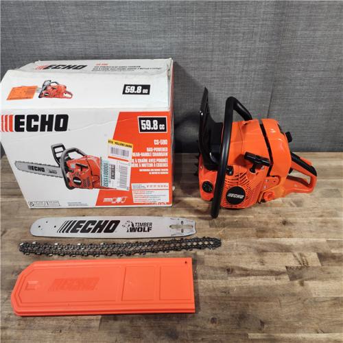 HOUSTON LOCATION - AS-IS ECHO 20 in. 59.8 cc Gas 2-Stroke Cycle Chainsaw