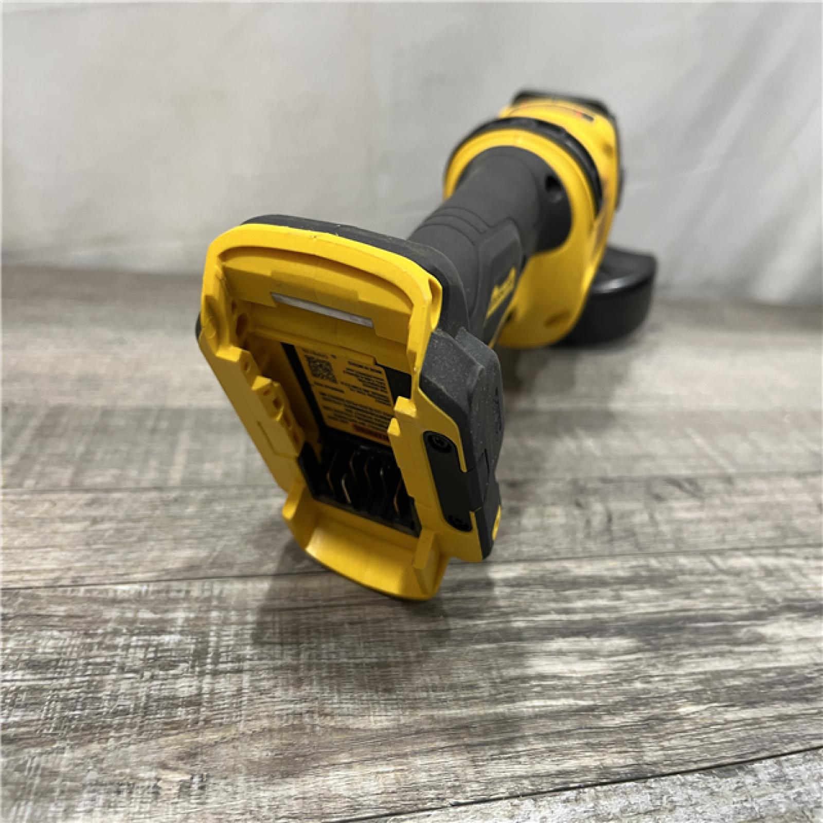 AS-IS DEWALT FLEXVOLT 60V MAX Cordless Brushless 4.5 in. to 6 in. Small Angle Grinder with Kickback Brake (Tool Only)