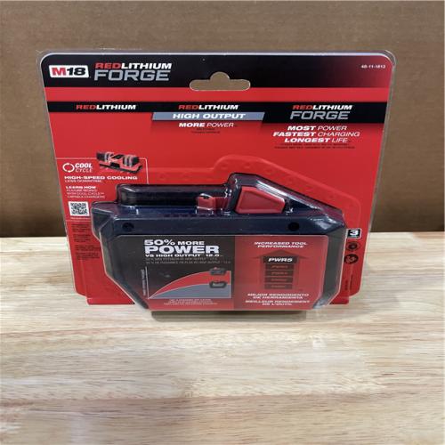 DALLAS LOCATION- NEW!- Milwaukee 18V Lithium-Ion REDLITHIUM FORGE HD 12.0 Ah Battery Pack