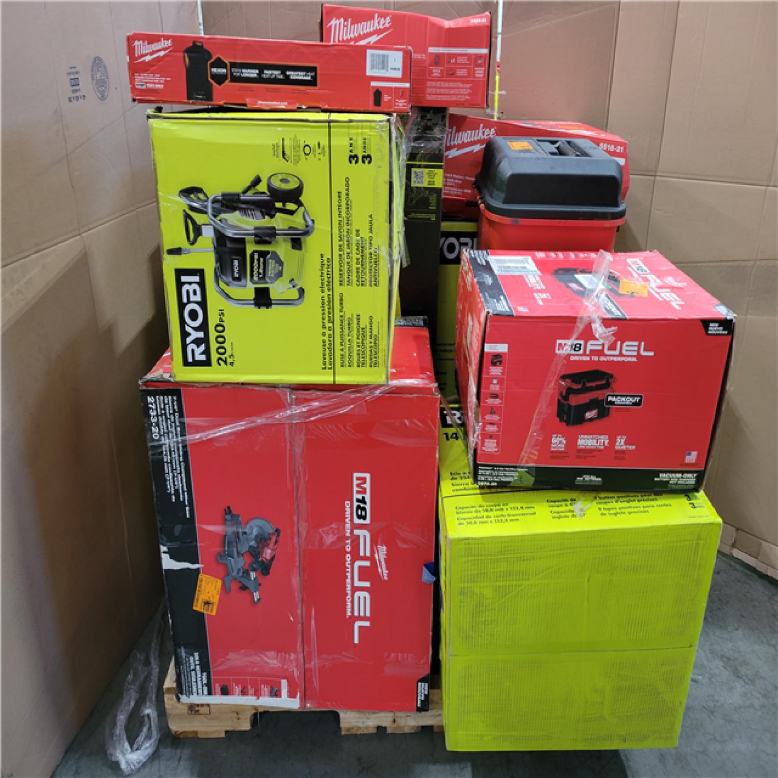 CALIFORNIA AS-IS TOOL PALLET