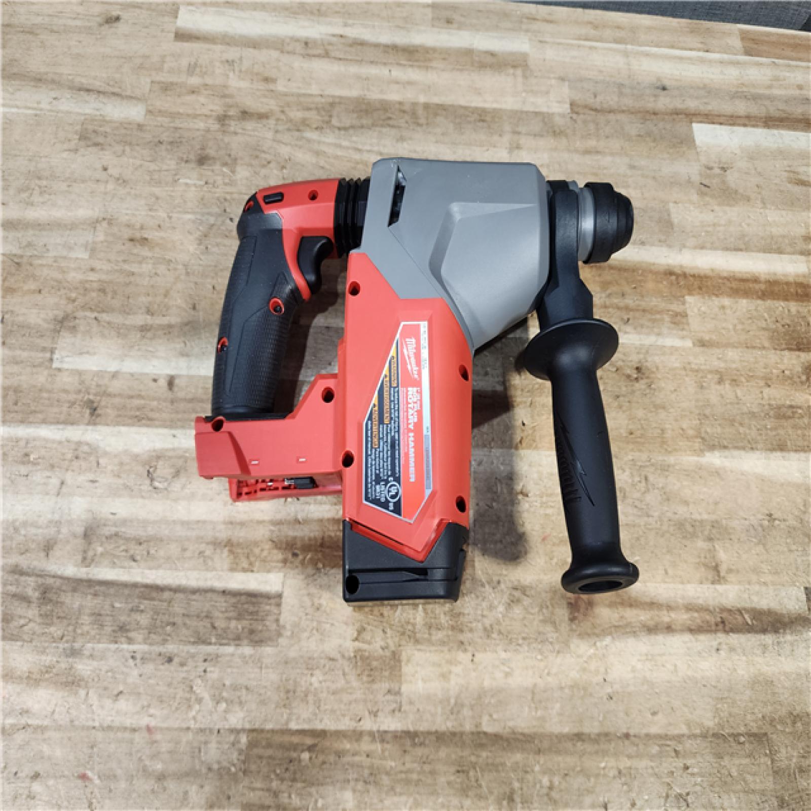 HOUSTON LOCATION - AS - IS Milwaukee  FUEL 18V Lithium-Ion Brushless Cordless 1 in. SDS-Plus Rotary Hammer (Tool-Only)