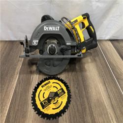 AS-IS DEWALT FLEXVOLT 60V MAX Cordless Brushless 7-1/4 in. Wormdrive Style Circular Saw (Tool Only)