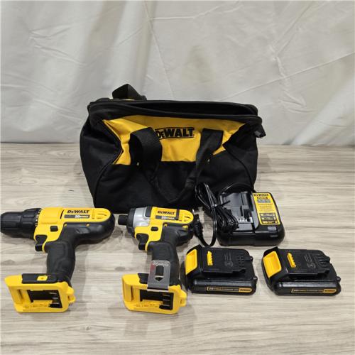 AS-IS DeWALT 20V MAX Cordless Drill Driver/Impact Driver Combo Kit